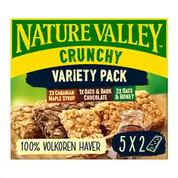 PLUS Nature Valley Crunchy variety pack aanbieding