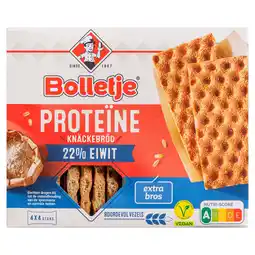 PLUS Bolletje Knackebrod pro-fit proteine aanbieding