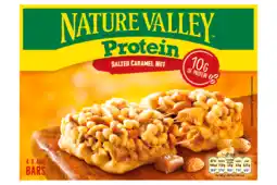 PLUS Nature Valley Protein gezouten karamelnoten aanbieding