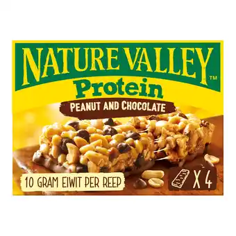 PLUS Nature Valley Protein pinda & chocolade aanbieding