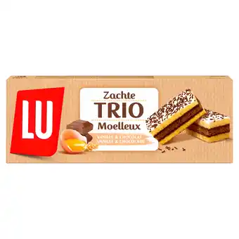 PLUS Lu Zachte Trio cake aanbieding