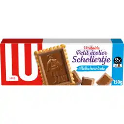 PLUS Lu Scholiertje melk aanbieding