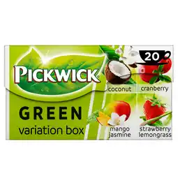 PLUS Pickwick Variatie groene thee aanbieding