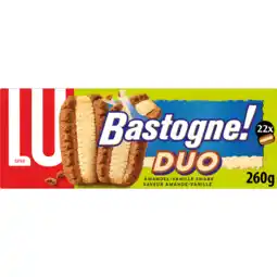 PLUS Lu Bastogne Duo koekjes amandel vanille aanbieding