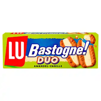 PLUS Lu Bastogne Duo koekjes amandel vanille aanbieding