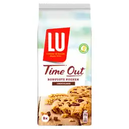 PLUS Lu Time Out robuuste koeken met chocolade aanbieding