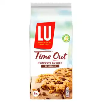 PLUS Lu Time Out robuuste koeken met chocolade aanbieding