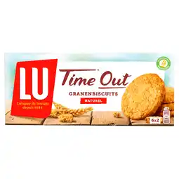 PLUS Lu Time Out granenbiscuits naturel aanbieding