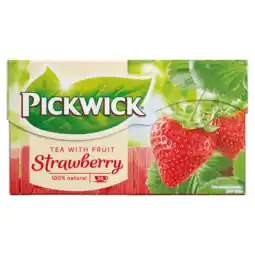 PLUS Pickwick Aardbei fruit thee aanbieding