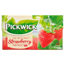 PLUS Pickwick Aardbei fruit thee aanbieding