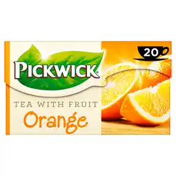 PLUS Pickwick Sinaasappel fruit thee aanbieding