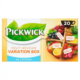 PLUS Pickwick Fusion fruit thee variatiebox aanbieding