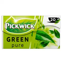PLUS Pickwick Pure groene thee aanbieding