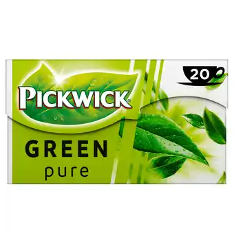 PLUS Pickwick Pure groene thee aanbieding