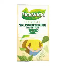 PLUS Pickwick Herbal spijsvertering kruidenthee aanbieding