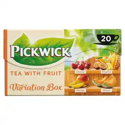 PLUS Pickwick Variatie oranje fruit thee aanbieding