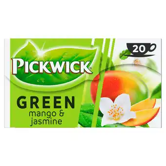 PLUS Pickwick Mango & jasmine groene thee aanbieding
