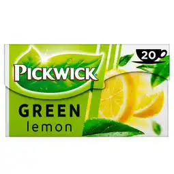 PLUS Pickwick Lemon groene thee aanbieding