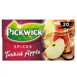 PLUS Pickwick Spices turkish apple zwarte thee aanbieding