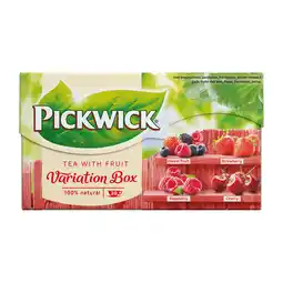 PLUS Pickwick Variatie rood fruit thee aanbieding