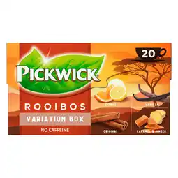 PLUS Pickwick Rooibos Harmony Variatiebox aanbieding