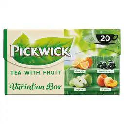 PLUS Pickwick Fruit variation box green aanbieding
