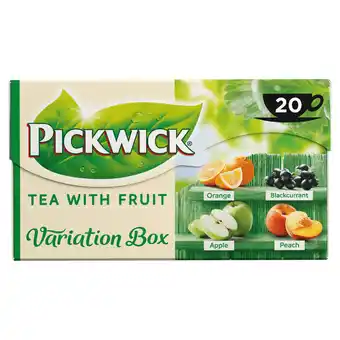 PLUS Pickwick Fruit variation box green aanbieding