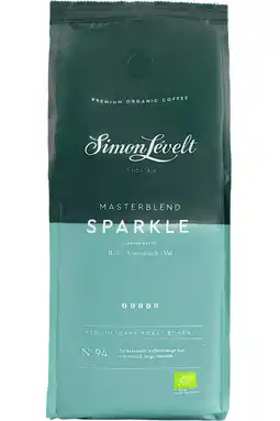 PLUS Simon Lévelt Sparkle koffiebonen biologisch aanbieding