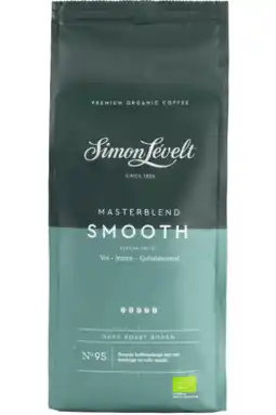 PLUS Simon Lévelt Smooth koffiebonen biologisch aanbieding