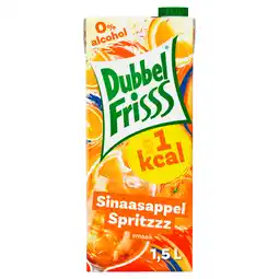 PLUS Dubbelfrisss 1Kcal Sinaasappel-Spritzzz aanbieding