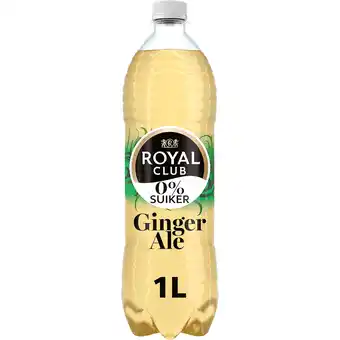PLUS Royal Club Ginger ale 0% suiker aanbieding
