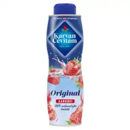 PLUS Karvan Cévitam Original aardbei siroop aanbieding