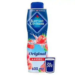PLUS Karvan Cévitam Original aardbei siroop aanbieding