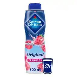 PLUS Karvan Cévitam Original framboos siroop aanbieding