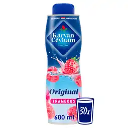 PLUS Karvan Cévitam Original framboos siroop aanbieding
