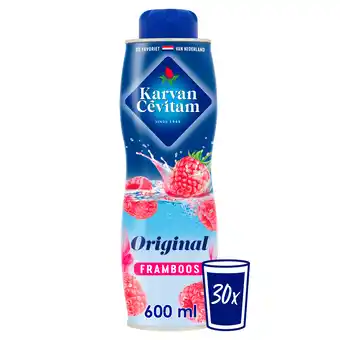 PLUS Karvan Cévitam Original framboos siroop aanbieding