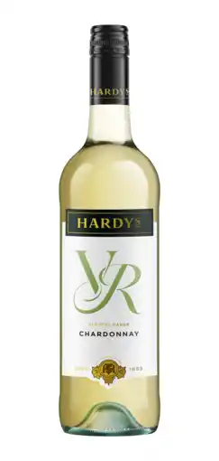 PLUS Hardys VR Chardonnay aanbieding