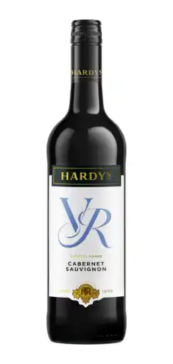 PLUS Hardys VR Cabernet Sauvignon aanbieding
