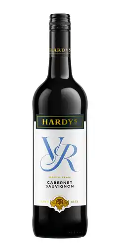 PLUS Hardys VR Cabernet Sauvignon aanbieding