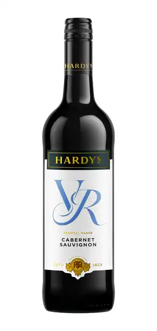 PLUS Hardys VR Cabernet Sauvignon aanbieding