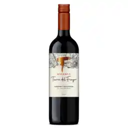 PLUS Tierra del Fuego Reserva Cabernet Sauvignon aanbieding
