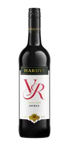 PLUS Hardys VR Shiraz aanbieding