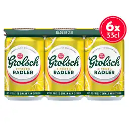 PLUS Grolsch Radler citroen 2.0 aanbieding