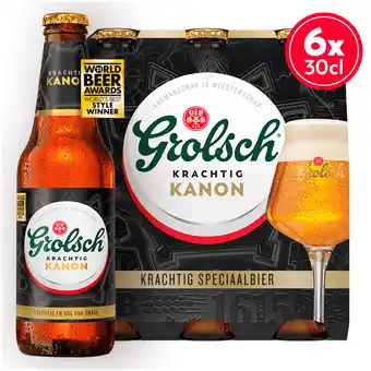 PLUS Grolsch Kanon speciaalbier fles aanbieding