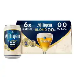 PLUS Affligem Blond 0.0 bier blik aanbieding