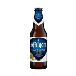 PLUS Affligem Belgisch wit 0.0 bier fles aanbieding