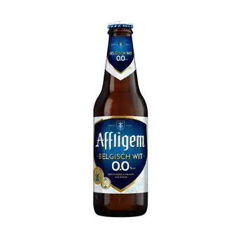 PLUS Affligem Belgisch wit 0.0 bier fles aanbieding