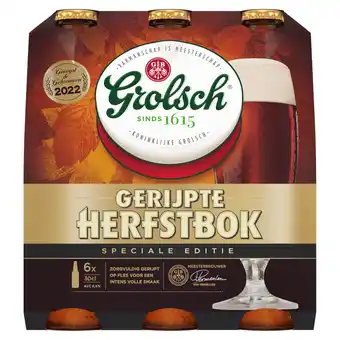 PLUS Grolsch Gerijpte herfstbok fles aanbieding