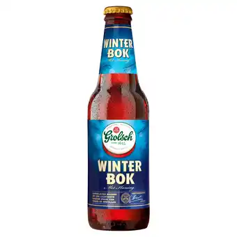 PLUS Grolsch Winterbok fles aanbieding