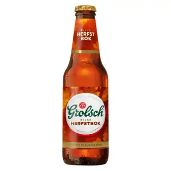 PLUS Grolsch Herfstbok fles aanbieding